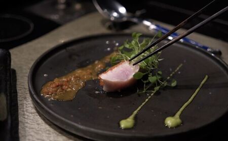 チケット 東京 【ディナー限定】和牛×フレンチ×イノベーティブ HIKARI 季節のおまかせコース ディナーペアお食事券 おまかせ コース ディナー 高級感  A5黒毛和牛 魚 野菜 豊島区 東京都