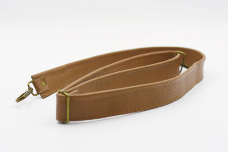 牛革 2wayトートバッグ キャメル AX134-2