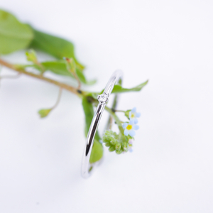 Pt900 1ダイヤリング FHP-001