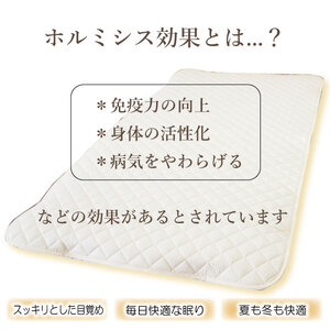 縫製の町！凄腕の蒲郡職人が本気で作った「すごい敷きパッド」【シングルサイズ】_アイボリー【G0690】