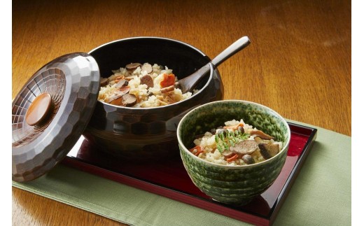 
【炊き込みご飯の素】日本原産種の山芋とその子実入り自然生山子ごはん 150g×3パックセット
