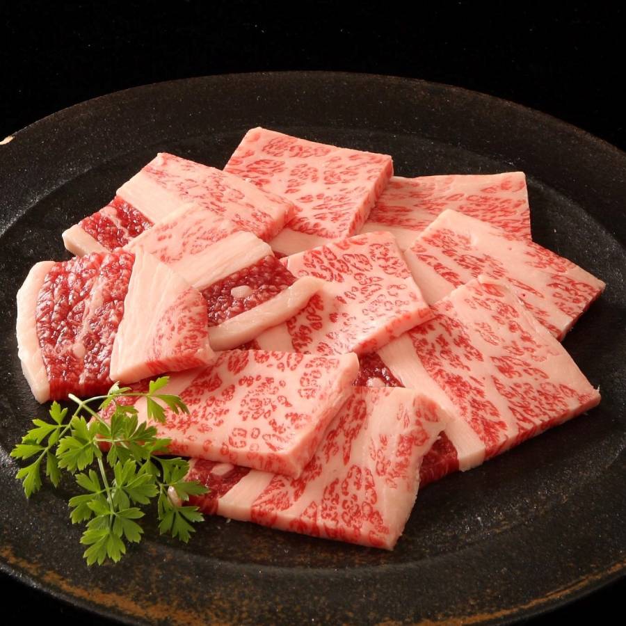 ＜帝神志方ミート＞A5ランク「神戸牛」焼肉用4種セット（もも・かた・ロース・ばら）各200g（計800g）