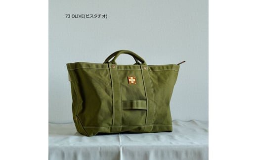 木の庄帆布  NEO TOTE BAG ネオトートバッグ 【KinoshoTRANSIT】（オリーブ）