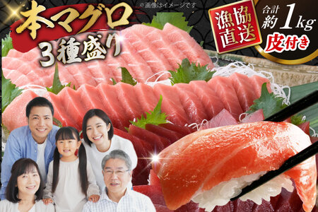 まぐろ マグロ 長崎県産 本マグロ 大トロ 中トロ 赤身 詰め合わせ 総計1kg [大村湾漁業 長崎県 東彼杵町 hs42bag670025] まぐろたたき マグロたたき 鮪 刺し身 刺身 マグロ赤身 赤み マグロ丼 冷凍
