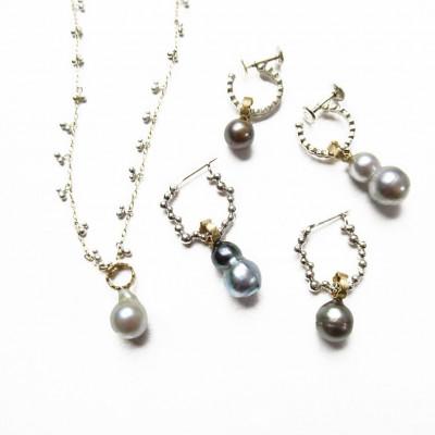 ふるさと納税 座間味村 kerama pearl × marumaru charm top / K18 T-22 |  | 02