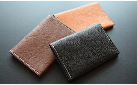 【ハンドメイド】名刺・カードケース【国産レザー使用】[5839-1175] 