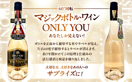 マジックボトル・ワイン ONLY YOU1本(750ml)_B115-019