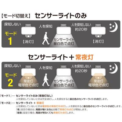 ふるさと納税 小野市 大進 LEDセンサーライト 常夜灯機能付き DLA-12T100 防犯ライト 100V 防雨 屋外 |  | 02