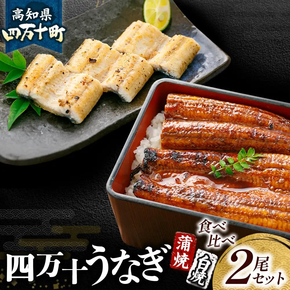 四万十うなぎ 蒲焼き 白焼き（2本セット） うなぎ 国産鰻 土用の丑の日 ／Esu-A126