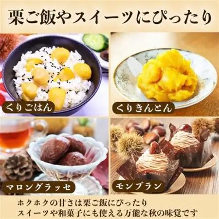 【先行予約】 熊本県産 旬の生栗 スイーツ作りにも! 大粒栗 2L以上 約3kg (益城町)【配送不可地域：離島】【1687211】
