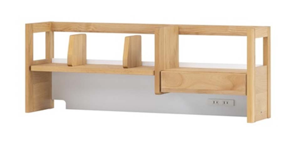 【ふるさと納税】学習デスク(フィーロ 100上棚)