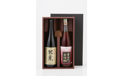 大和川酒造店 純米料理酒 蔵の素、甘強酒造 伝承醸法 昔仕込本みりん 調味料セット 720ml × 各1本ずつ 発売元 株式会社片山 【kw0134-0133】
