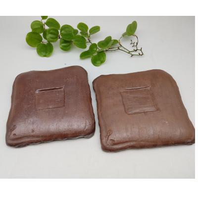 ふるさと納税 備前市 備前焼角皿2枚セット(登り窯)　(2) |  | 02