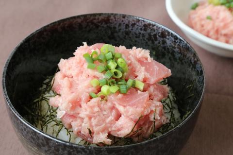 【瞬間冷凍で鮮度保持！】天然マグロ 大粒ねぎトロ 約500g　06-34