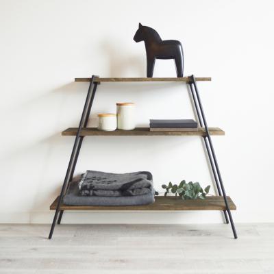 ふるさと納税 春日井市 アイアンレッグラック(3段)　色:ダークブラウン(DB)　ILR3-DB |  | 02