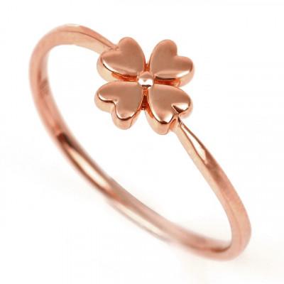 ふるさと納税 大月市 K18PG 四つ葉のクローバーリング　R3941-R #8 |  | 01