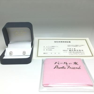 ふるさと納税 志摩市 老舗の真珠専門店・花珠クラス・アコヤ真珠 ピアス 8.5〜9.0ミリ Pt900 |  | 03