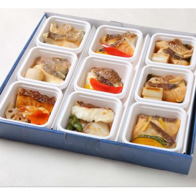 ふるさと納税 白浜町 レンジで簡単!近大生まれマダイ惣菜詰合せ/9食(冷凍) |  | 02