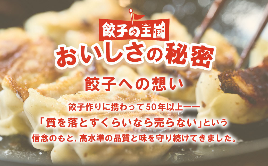【順次発送】 八代市東陽町の生姜を使った 餃子の王国 餃子 8種詰合せ 生餃子