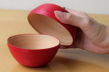 BUNACO　IB-A2445　りんごの小物入れ　petite RINGO〈プティ リンゴ〉