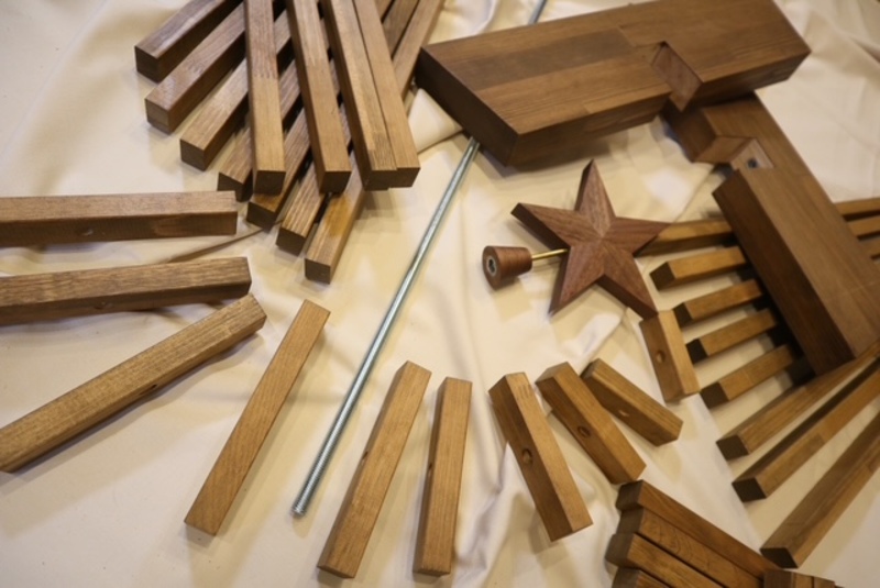木製ツリー Holiday Wood Tree
