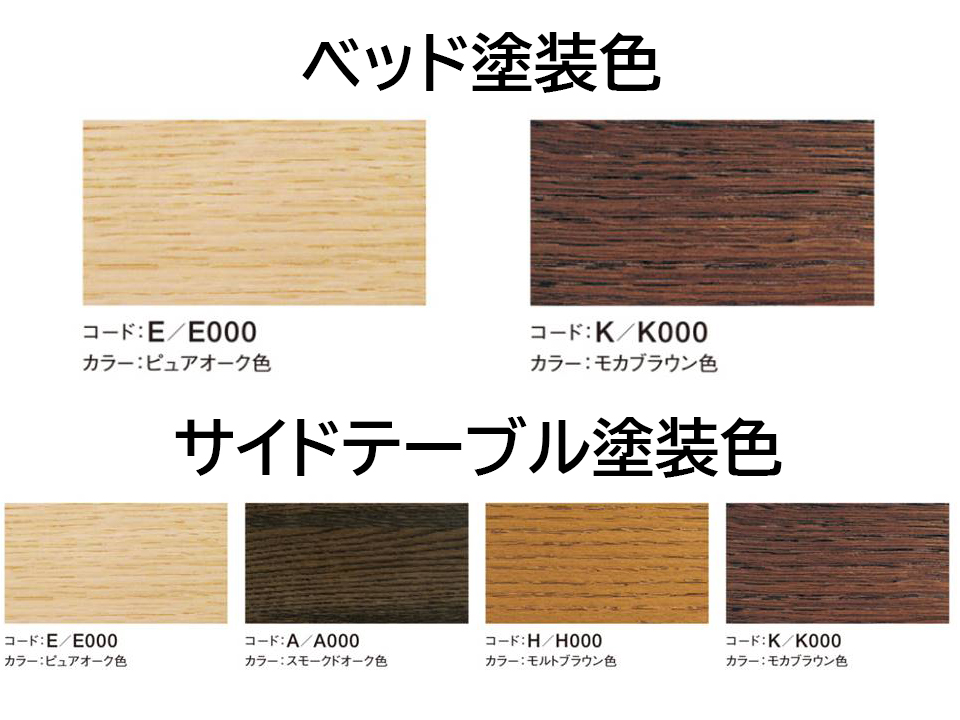 【カリモク家具】 シングル電動ベッド NW74モデル(マットレス付)【NW74S6M※-X・NN80S5CO】＆サイドテーブル 