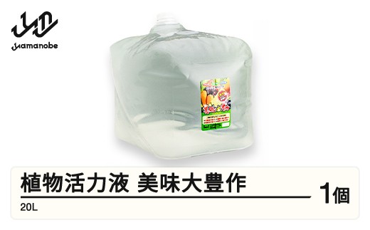 
植物活力液 美味大豊作 GT-S 20L 肥料 園芸 野菜 花 作物 F21A-425
