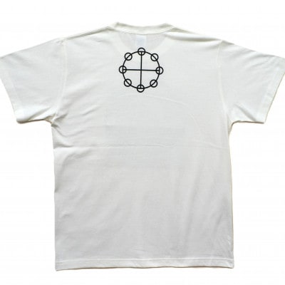 Tシャツ カタカムナ 麻炭 白 (半袖 150サイズ)【1619671】