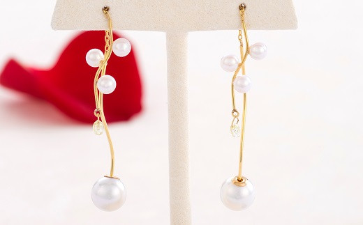 Y-6アコヤ真珠ピアス