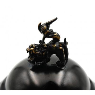 ふるさと納税 高岡市 【高岡銅器】香炉　富士に松　獅子蓋 |  | 02