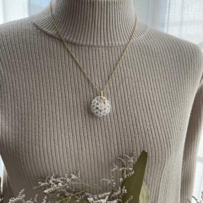 ふるさと納税 泉南市 ●アロマペンダント(輝)ゴールド