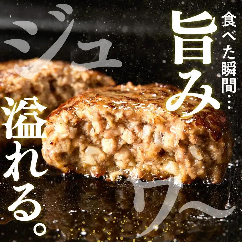 定期便 3ヶ月 山形県産 牛肉ハンバーグ 24個 毎月届く 定期便