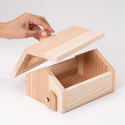 ふるさと納税 津山市 もくもくハウス　組立工作キット |  | 01