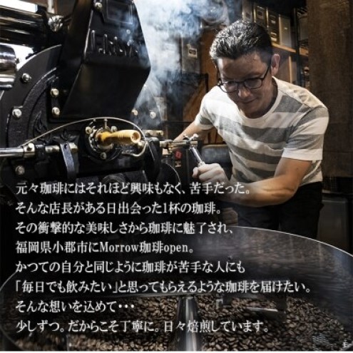 定期便 6ヶ月 自家焙煎 ブルーマウンテン NO1・ゲイシャ (豆)  各200g×6ケ月 ポスト投函 コーヒー 珈琲 6回 お楽しみ Morrow珈琲