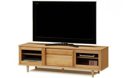 【幅150 奥行45.5 高さ47.5】エヴァ150テレビボード
