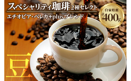 【スペシャリティ珈琲豆】エチオピア・ベレカ+Plusブレンド珈琲 ／ コーヒー コーヒー豆 焙煎 ブレンド 愛知県