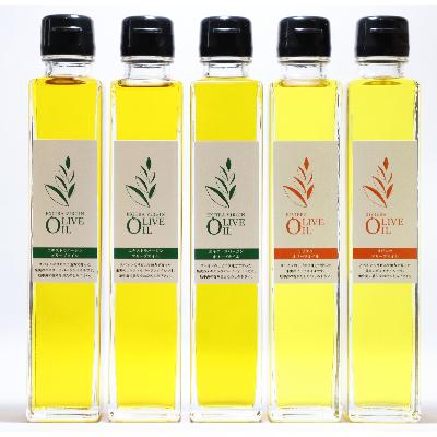 ふるさと納税 土庄町 【小豆島】オリーブオイルセット　200ml×5本