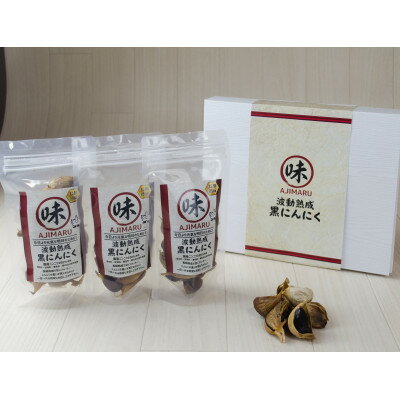【ふるさと納税】富山県産熟成黒にんにく 100g×3袋【1696881】