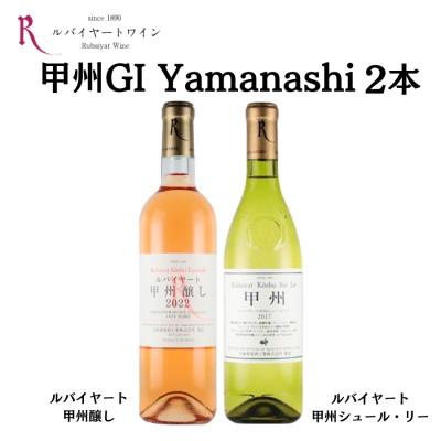 ふるさと納税 甲州市 ルバイヤート甲州GI Yamanashi飲み比べ 2本 セット　B2-673