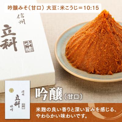 ふるさと納税 立科町 詰め合わせセット 2-B (吟醸みそ500g×2箱、イマイ醤油きなり360ml×2本) |  | 01