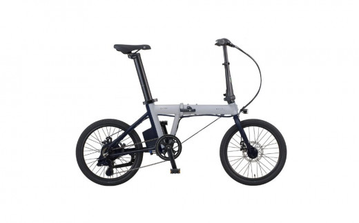 電動アシストオリタタミ自転車　DAHON International K-ONE  クールグレー