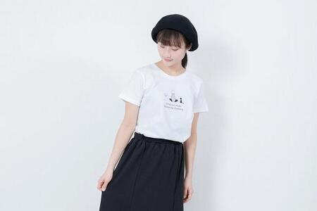 《0》【KEYMEMORY鎌倉】TIMEイラストTシャツWHITE