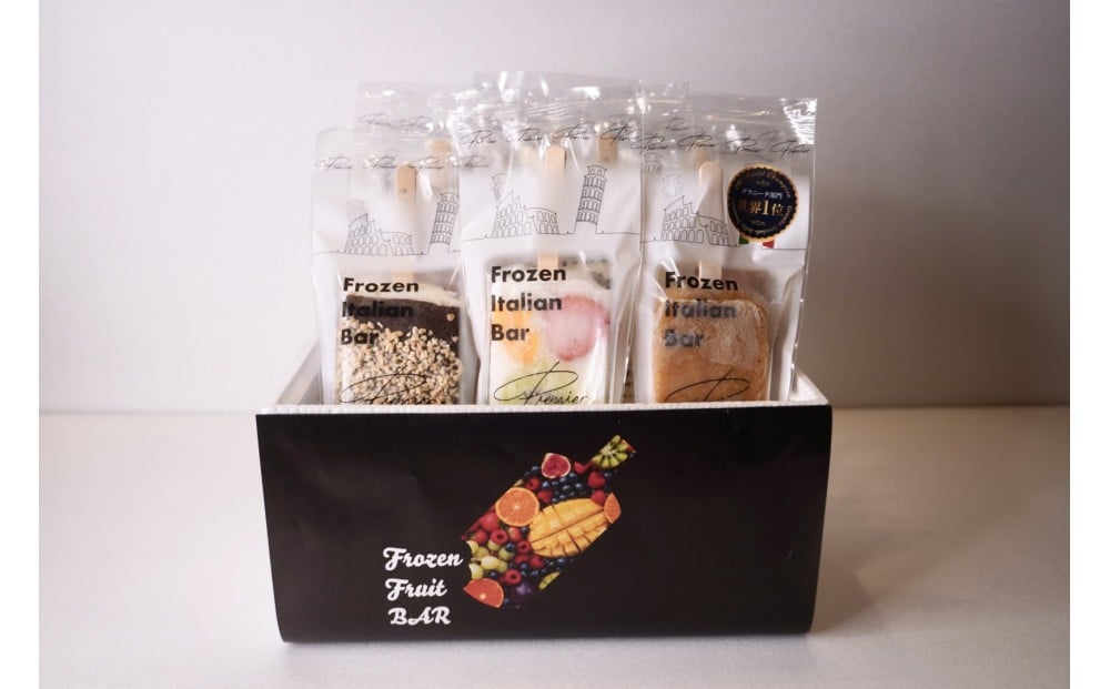 
                  ジェラートコンテストで世界一を取ったシェフが本気で作ったイタリアンアイスバー１０本入り
                