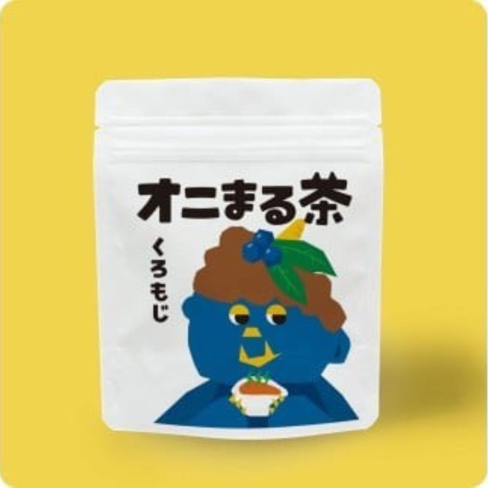 【ふるさと納税】 オニまる茶　農薬不使用・無添加の粉末くろもじ茶　6袋セット【machi-03】