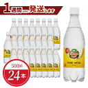 【ふるさと納税】カナダドライ トニックウォーター PET 500ml（24本入）