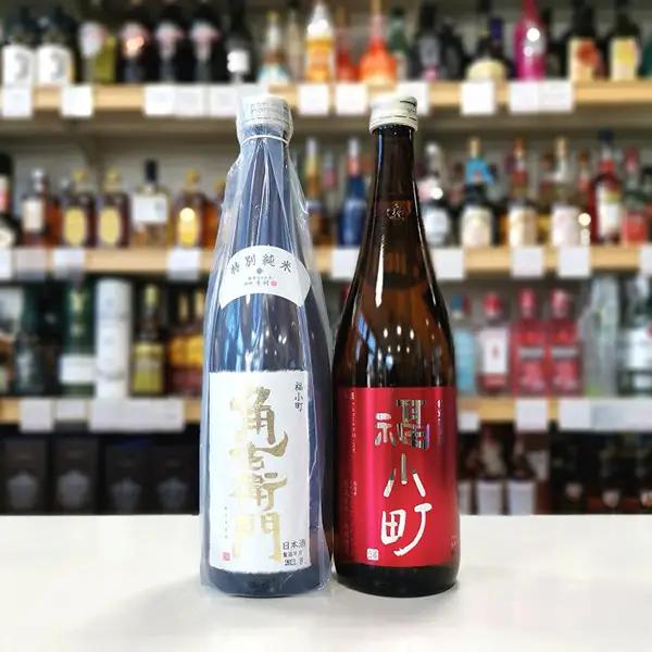 「角右衛門・福小町」 特別純米 希少酒セット【(有)小川屋】[B4-5101]