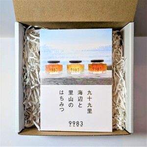 九十九里はちみつ（9983）ボトル250g×2種セット