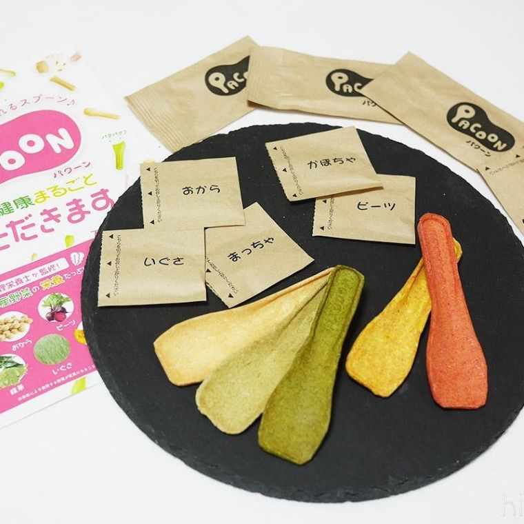 【ふるさと納税】G0810 食べられるスプーン PACOON 5種ミックス 20本入り パクーン かぼちゃ・おから・ビーツ・い草・抹茶 各4本入り 5種ミックス20本入 常温