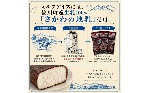 ＜ ブラボーアイス 10本 ＞ ミルク チョコ コーティング ご当地アイス 地乳 ぢちち 横畠冷菓 あと味さっぱり 高知県 佐川町