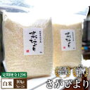 【ふるさと納税】【先行予約】【令和6年産新米】【全12回定期便】【九州米・食味コンクール3年連続入賞！】こだわりの さがびより 10kg（白米）【白浜農産】米 お米 農家直送 直送 特別栽培 特別栽培米 減農薬 減化学肥料 高品質 特A評価 [IBL018]